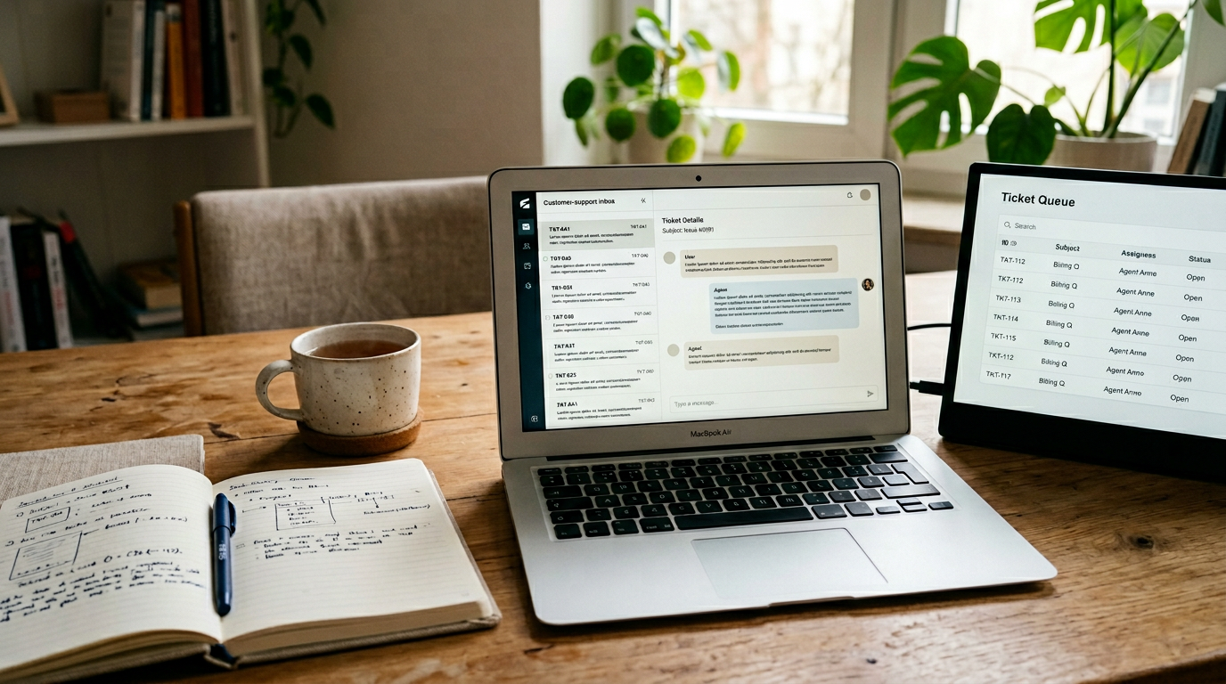 24/7 AI support agent for a logistics team
